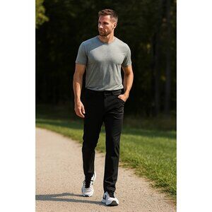 Lululemon size 36 x 30 ABC Slim-Fit Pant  *Warpstreme Black